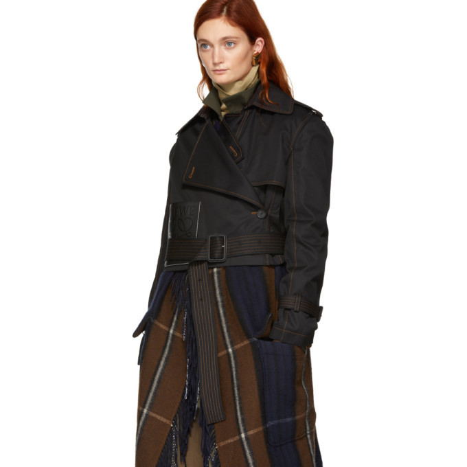 loewe blanket trench coat