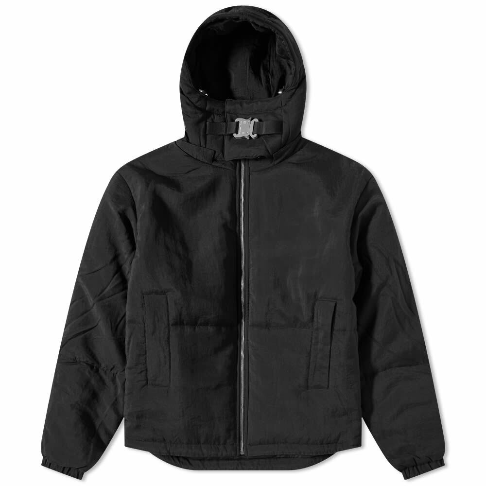 Photo: 1017 ALYX 9SM Men's Hooded Puffer Jacket in Black