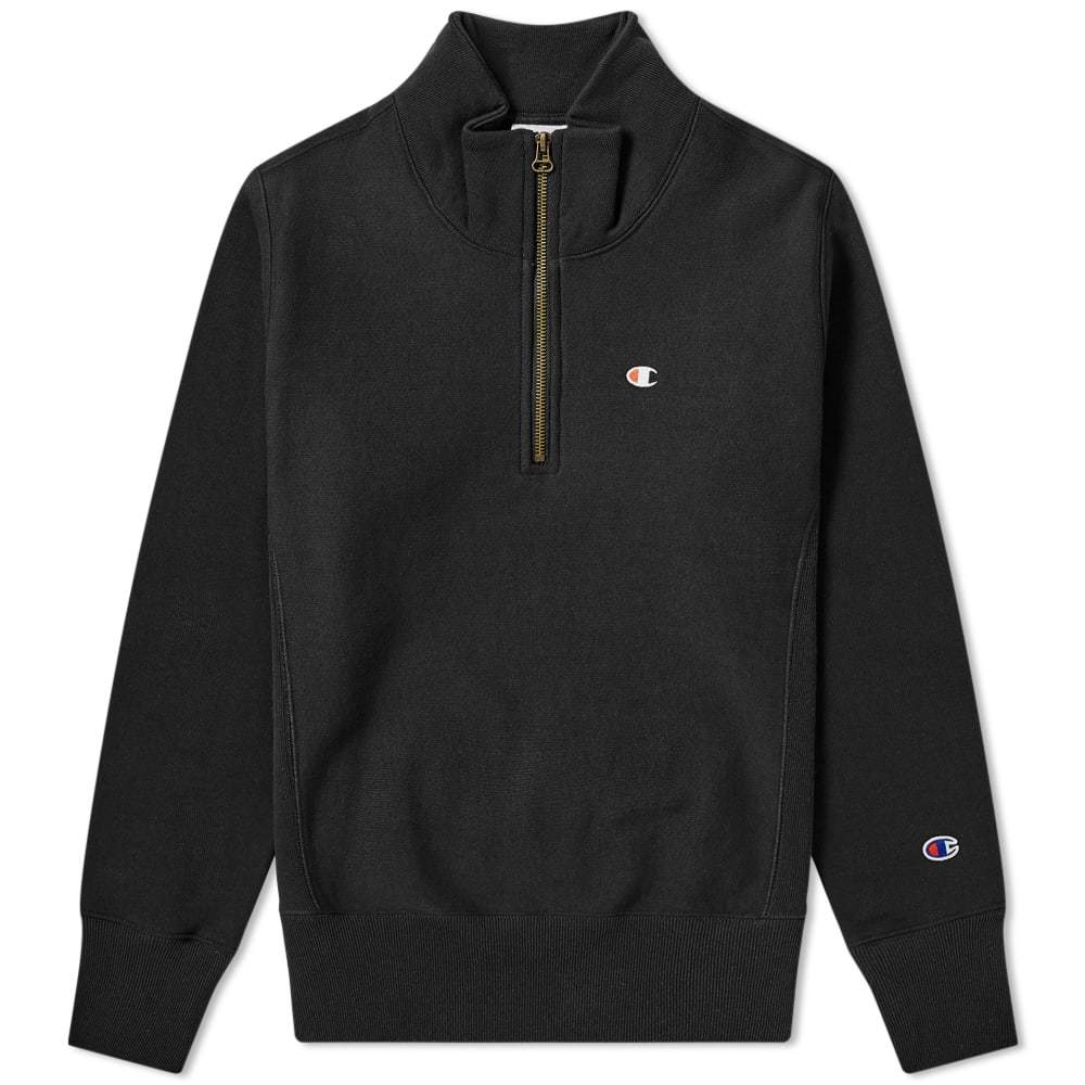 champion reverse weave quarter zip