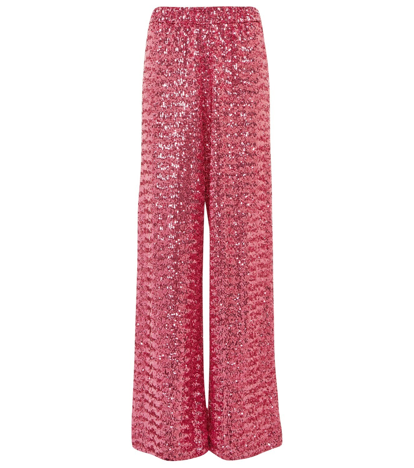 Oseree - Sequin high-rise wide-leg pants Oseree