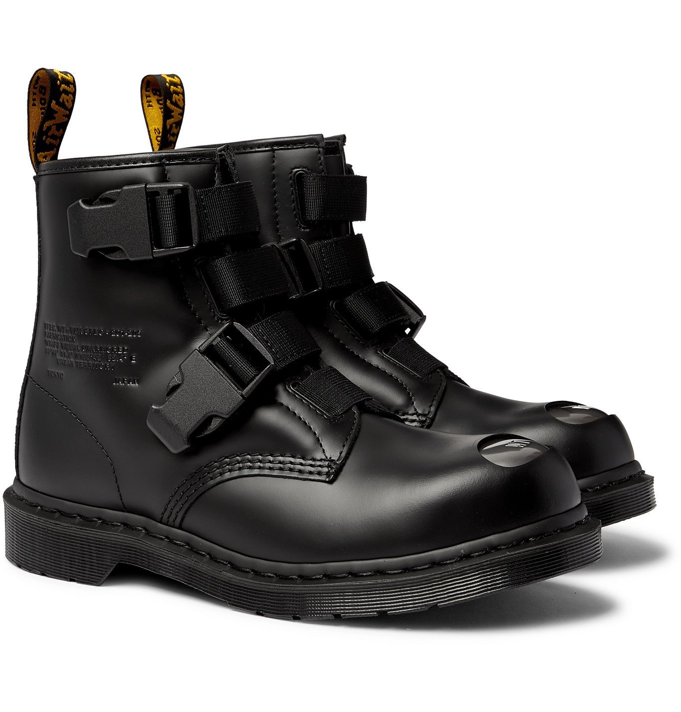 Dr. Martens - WTAPS 1460 Leather Boots - Black Dr. Martens