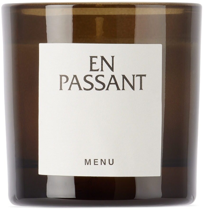 MENU 'En Passant' Votive Candle Menu