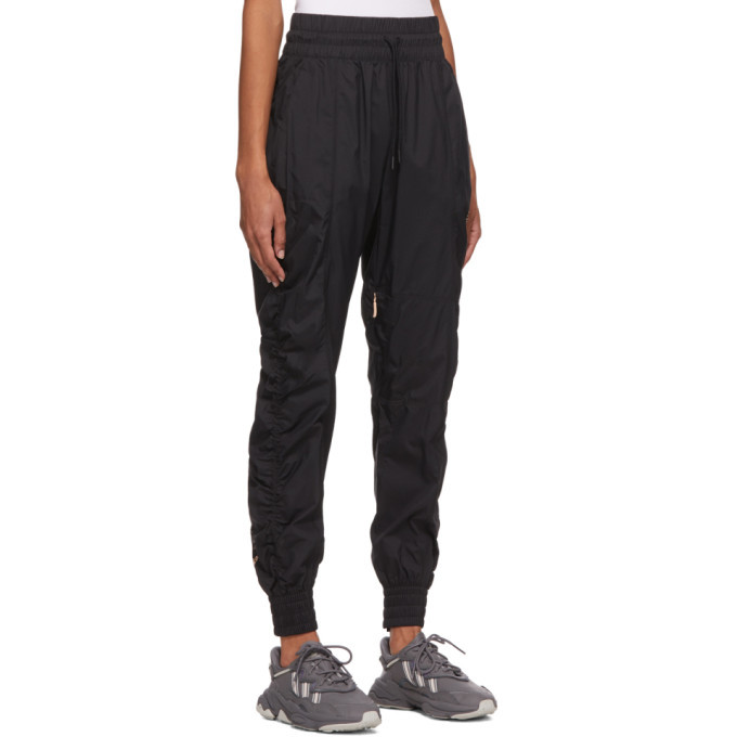 adidas by Stella McCartney Black Recycled Ripstop Track Pants 