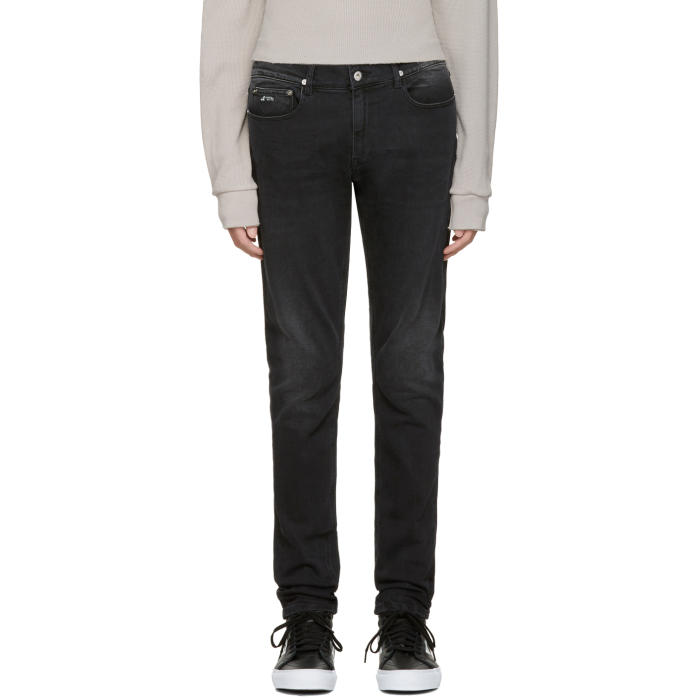 April77 Black Joey Moon Flag Jeans April77