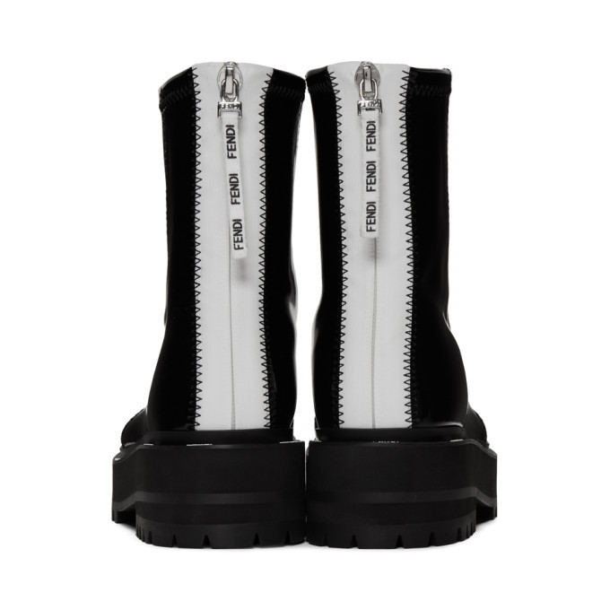 fendi patent leather boots