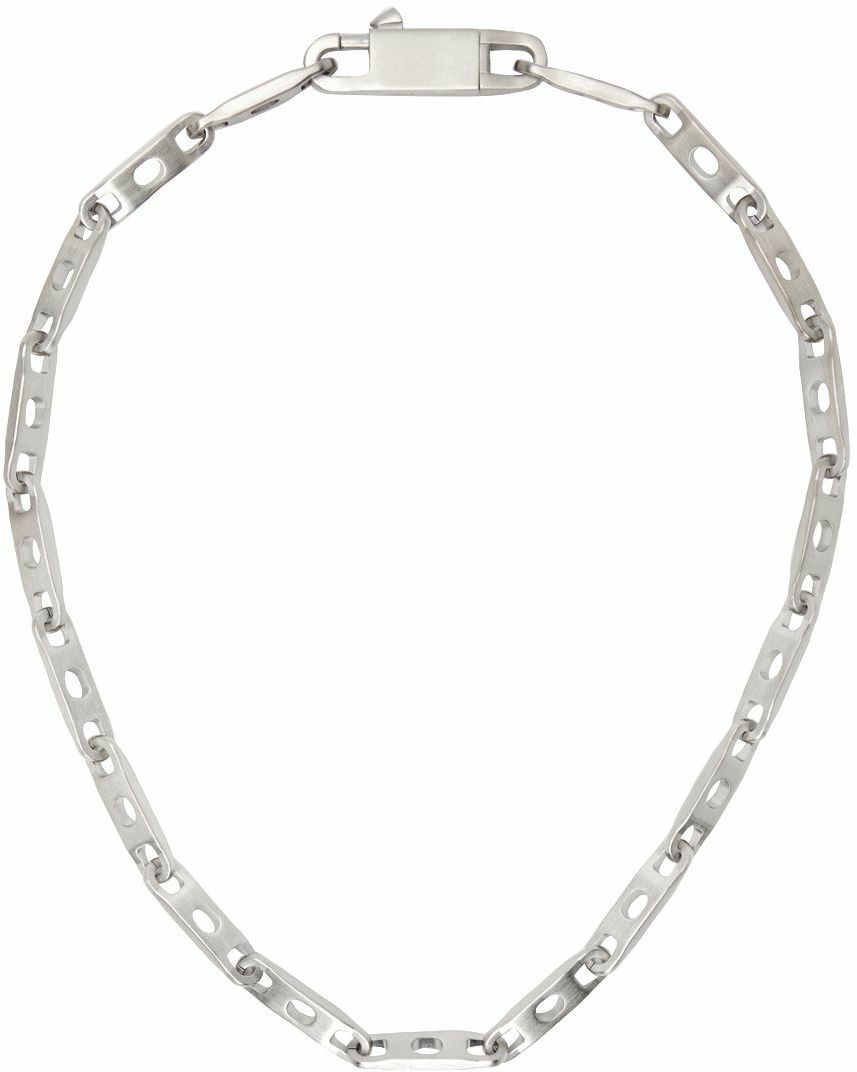 Rick Owens Silver Chain Necklace