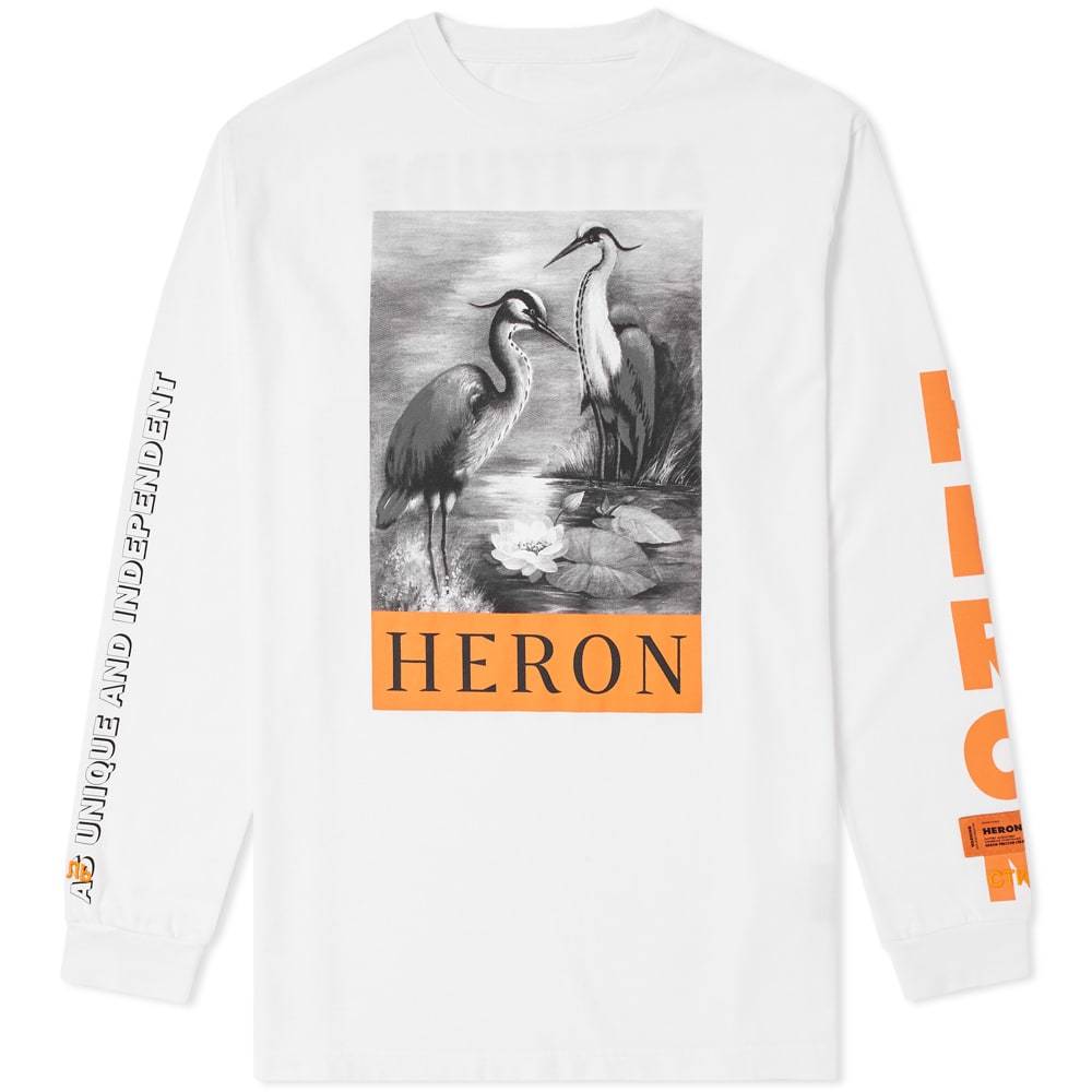 White Herons Tee Heron Preston
