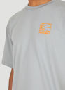 Logo Print T-Shirt in Grey
