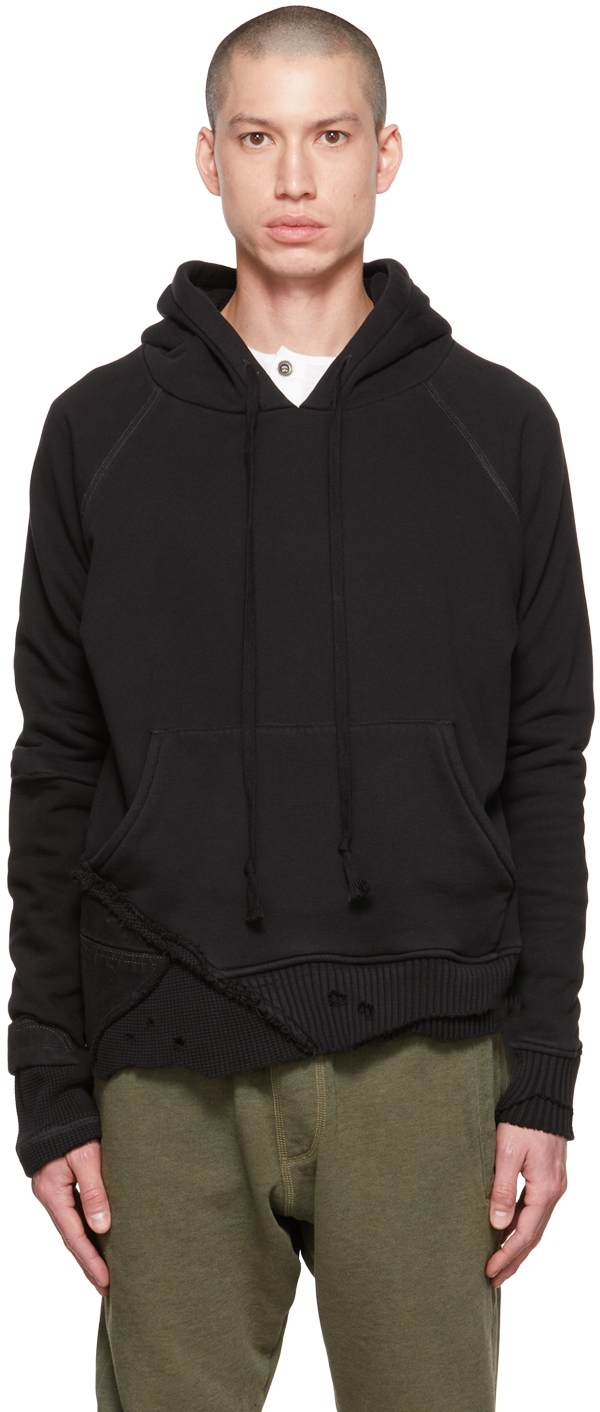 Greg Lauren Black Fragment Hoodie Greg Lauren