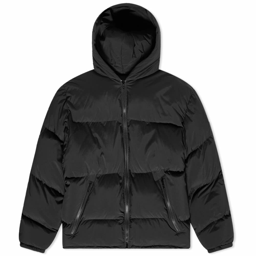 balenciaga puffer jacket black