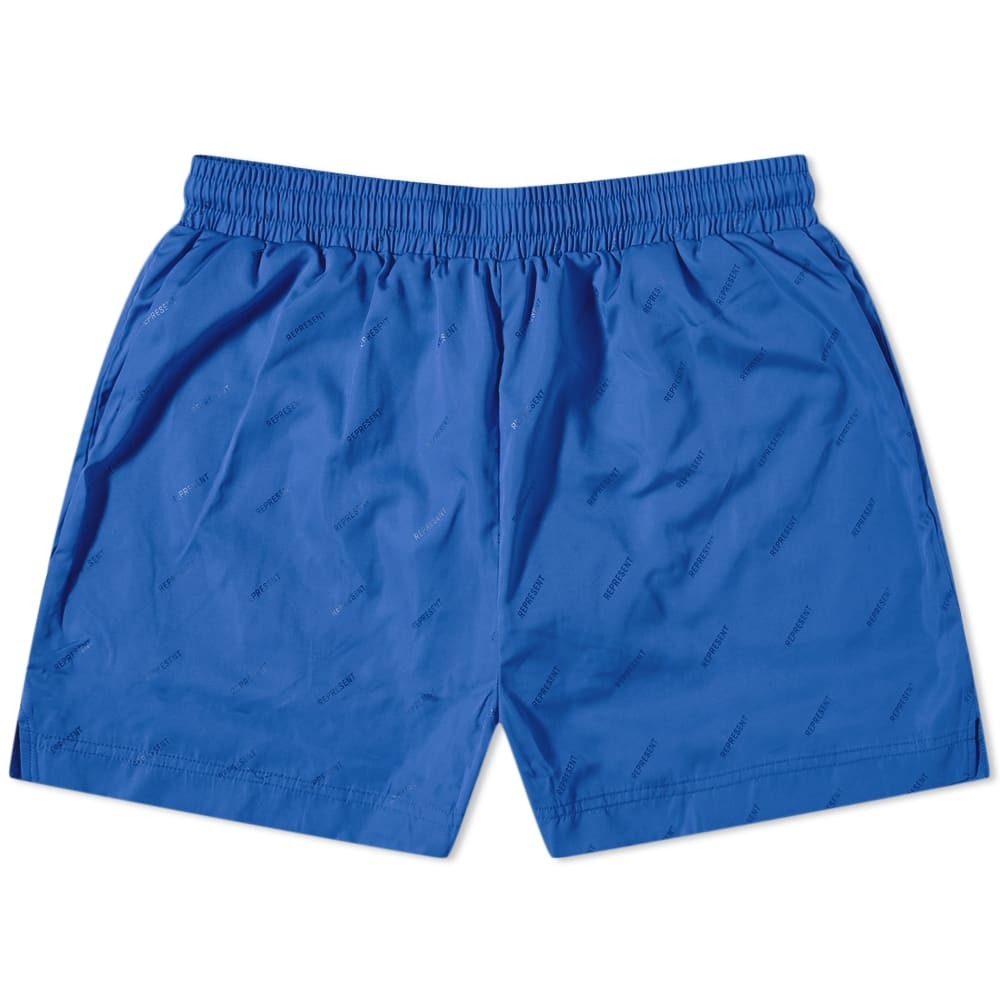 Represent Men's Swim Short in Cobalt Blue Represent