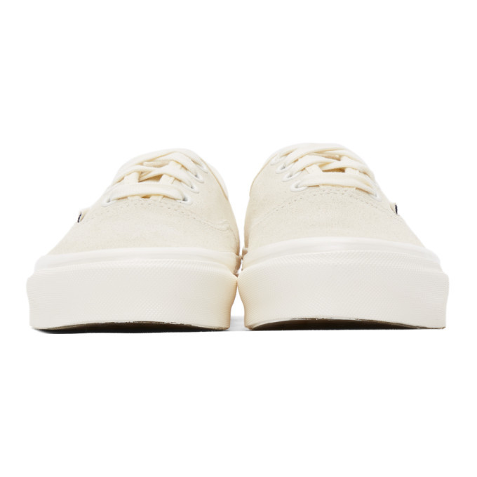 vans vault og authentic lx white & safari