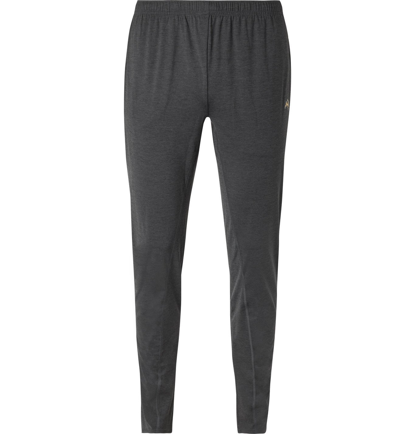 TRACKSMITH - Session Slim-Fit Tapered Mesh-Panelled Stretch-Knit ...