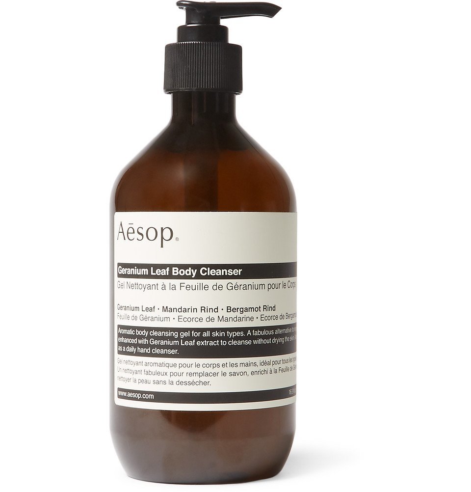 Aesop Geranium Leaf Body Cleanser, 500ml Men Green Aesop