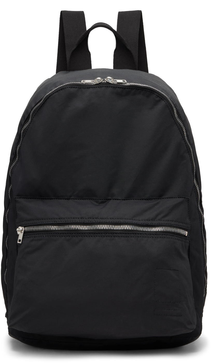 Rick Owens Drkshdw Black Nylon Backpack Rick Owens Drkshdw