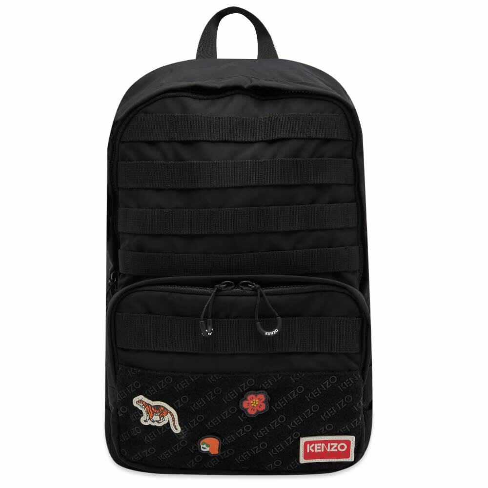 Kenzo Men's Military Backpack in Black Kenzo