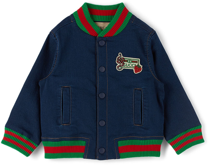 Gucci Baby Blue French Terry Jacket Gucci
