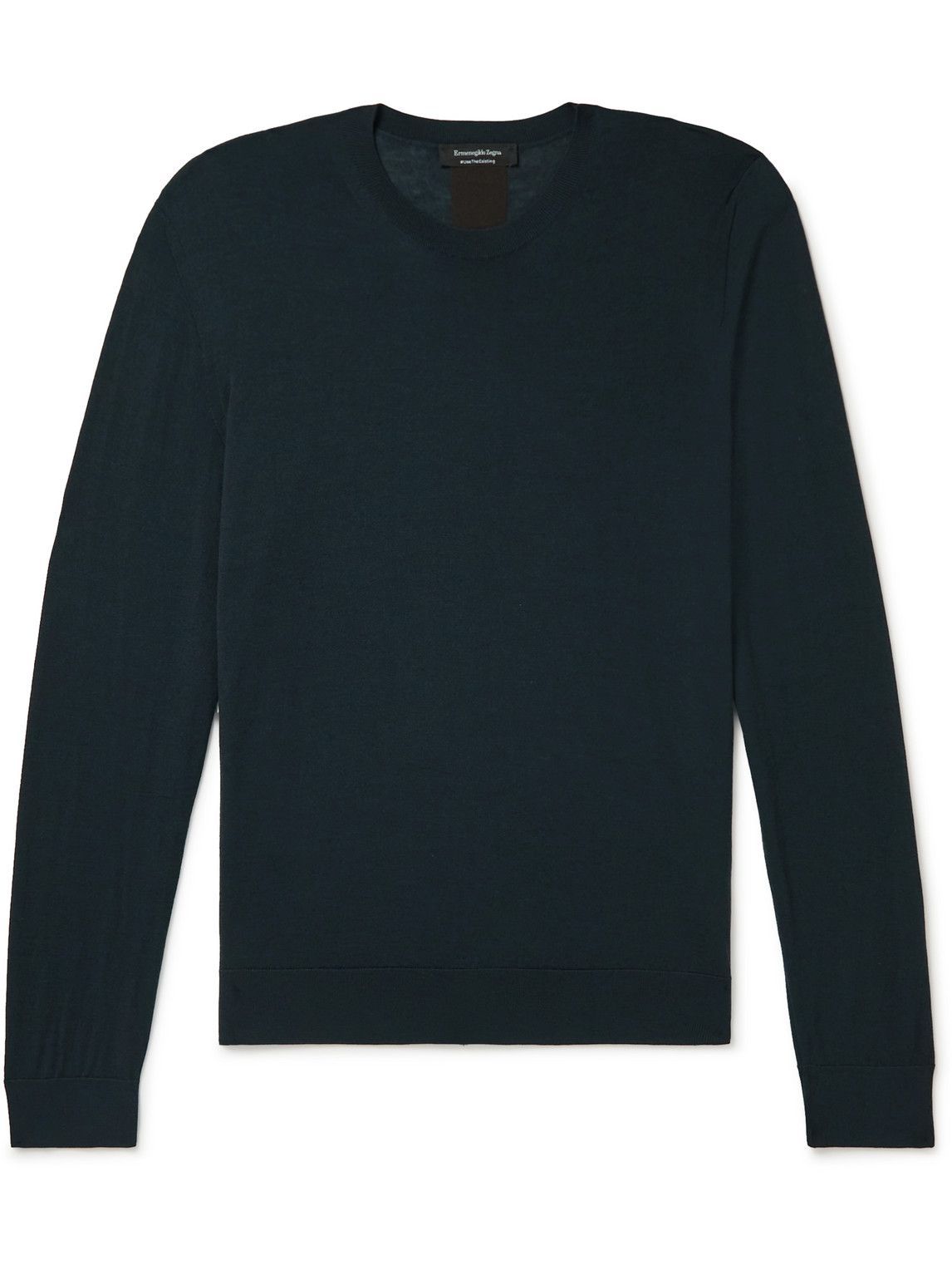 Ermenegildo Zegna - Wool Sweater - Blue Ermenegildo Zegna
