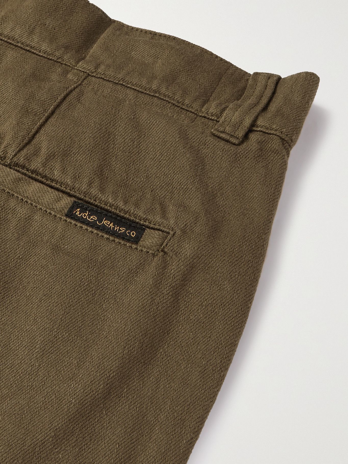 Lazy Leo Organic Cotton-Twill Trousers 