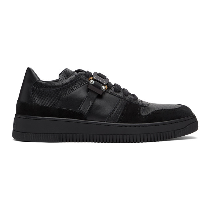 Photo: 1017 ALYX 9SM Black Leather Buckle Sneakers