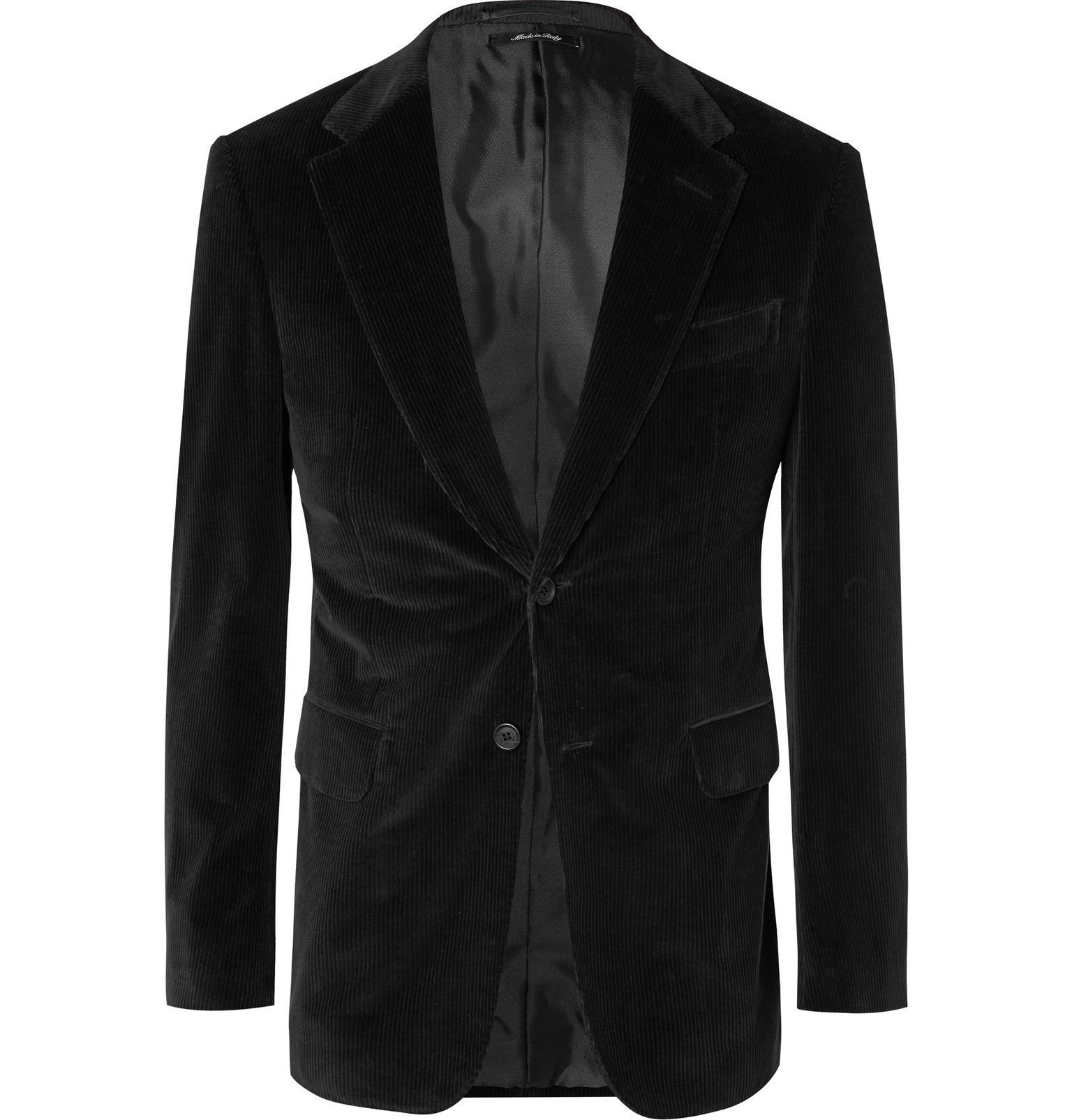 black corduroy blazer