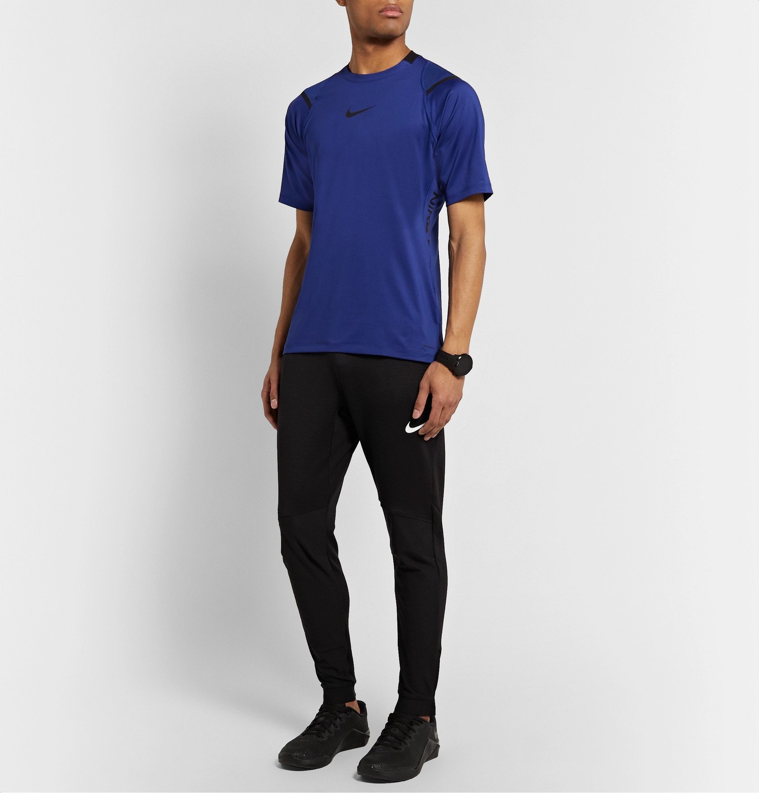 Nike Training - Pro AeroAdapt Dri-FIT T-Shirt - Blue Nike Training