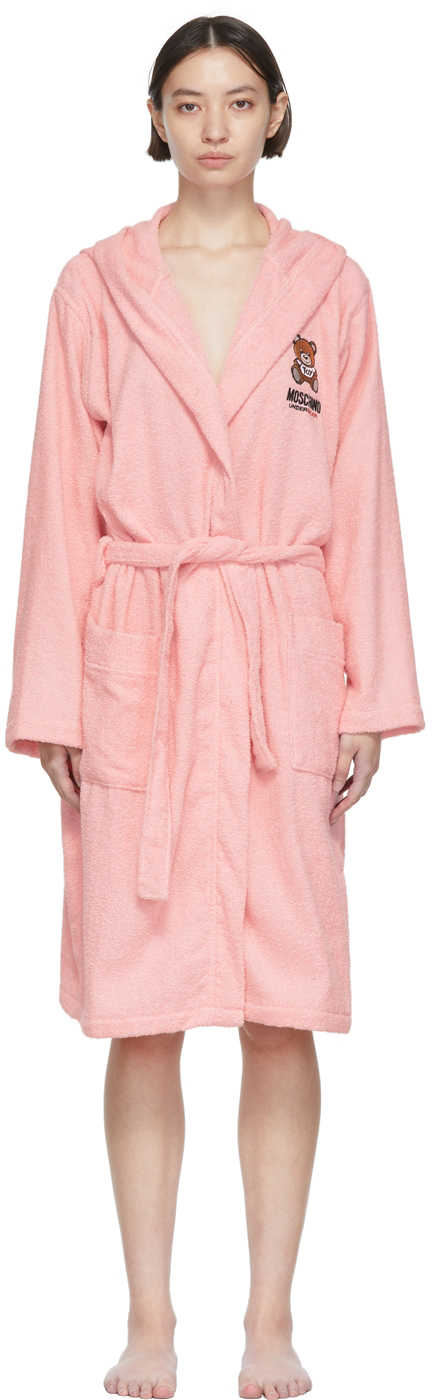 Photo: Moschino Pink Polyester Robe