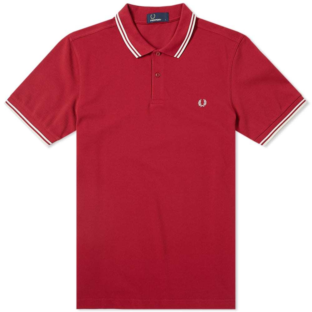 Fred Perry Slim Fit Twin Tipped Polo Fred Perry