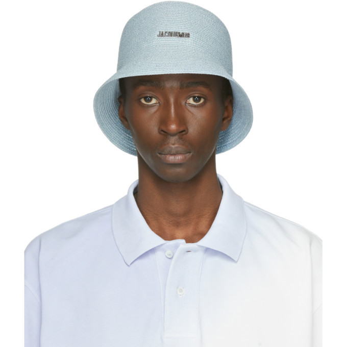 jacquemus bucket hat blue