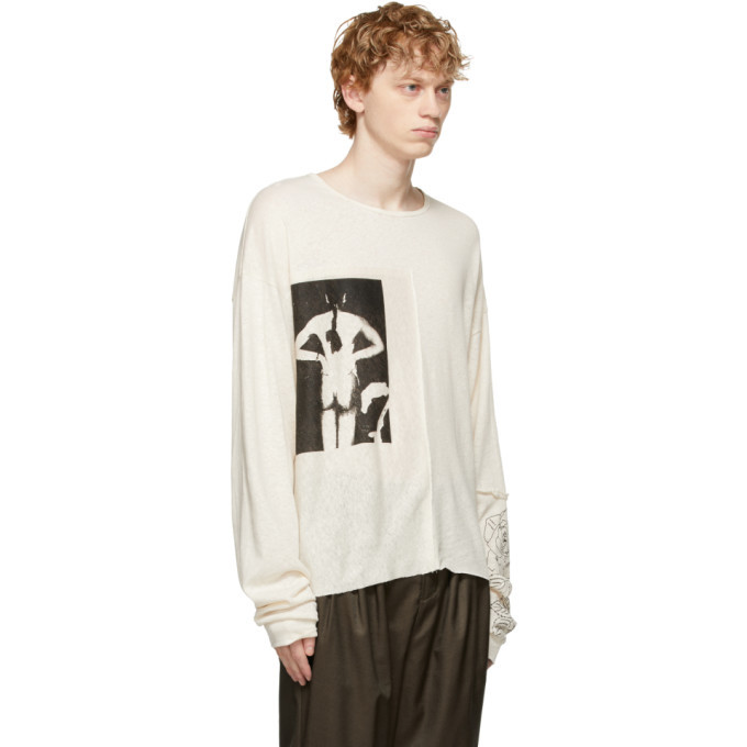 Enfants Riches Deprimes Off-White Untitled Artist and Model Long Sleeve ...