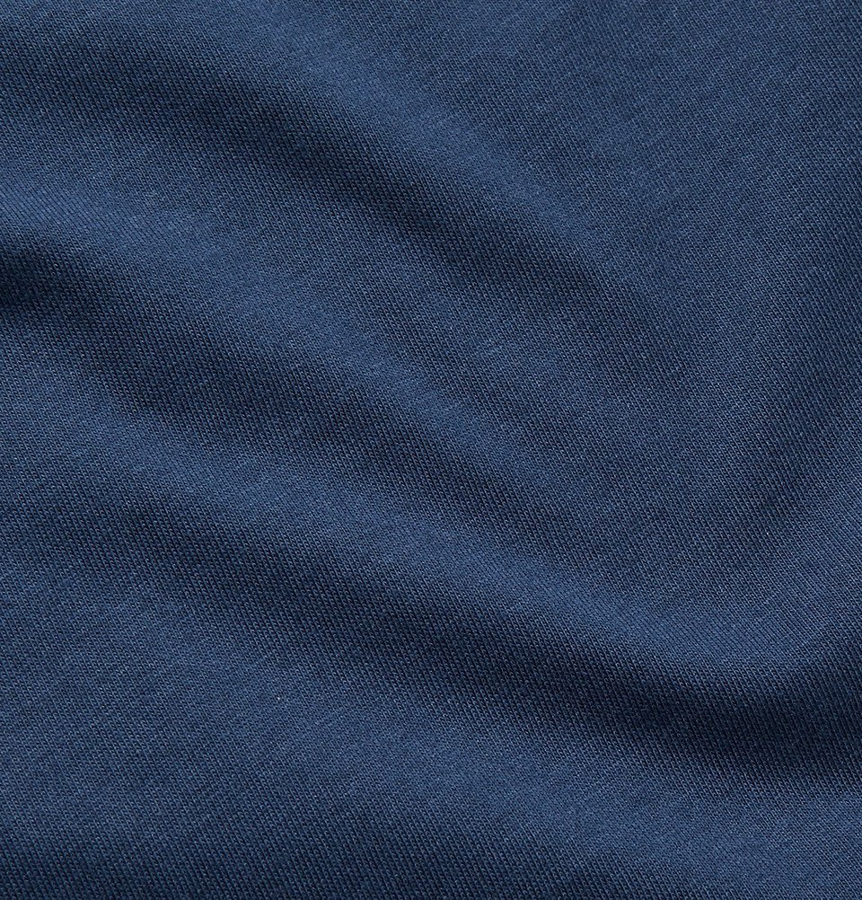 Oliver Spencer - Organic Cotton-Jersey Henley T-Shirt - Navy