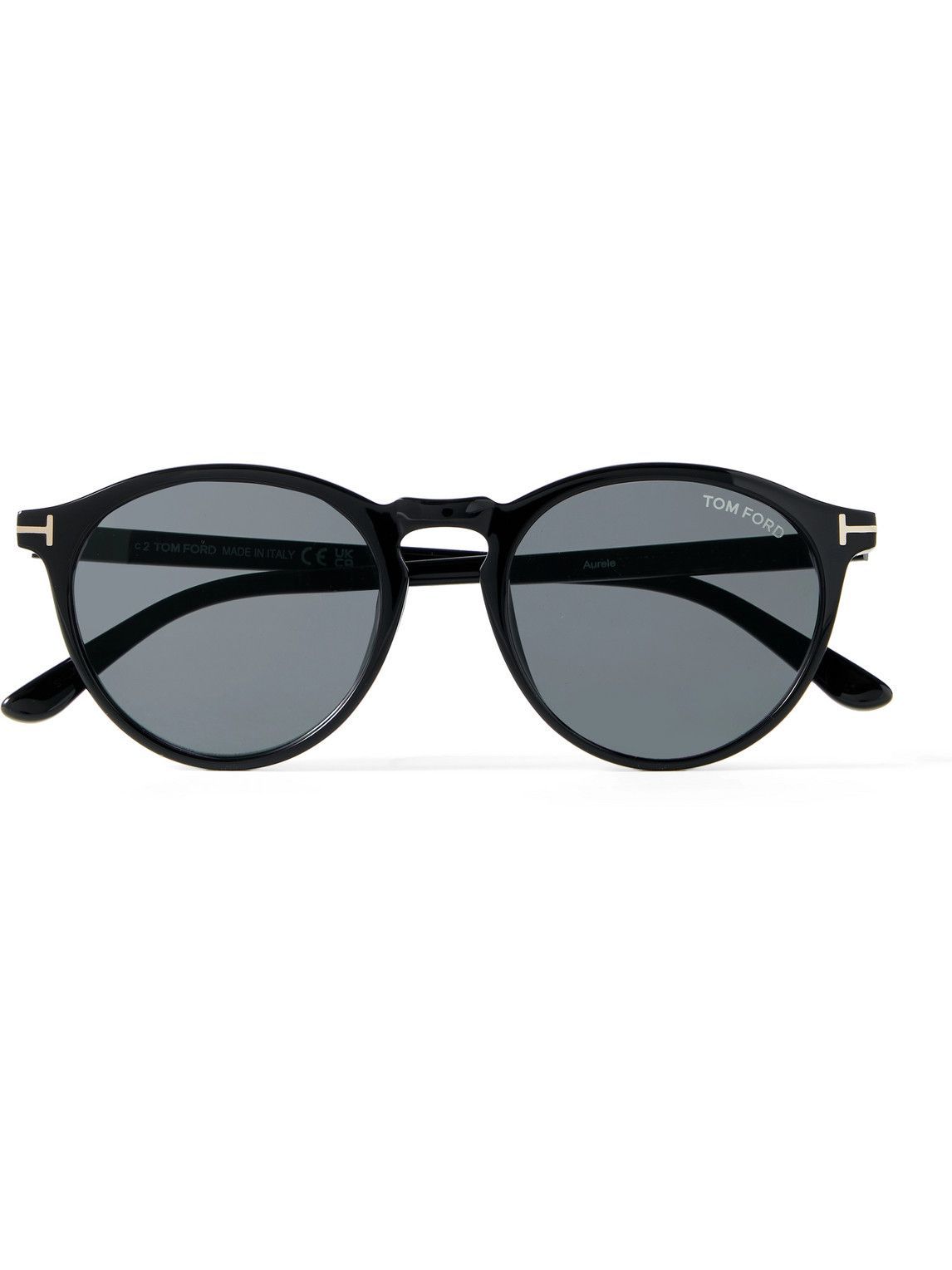 TOM FORD RoundFrame Acetate Sunglasses TOM FORD