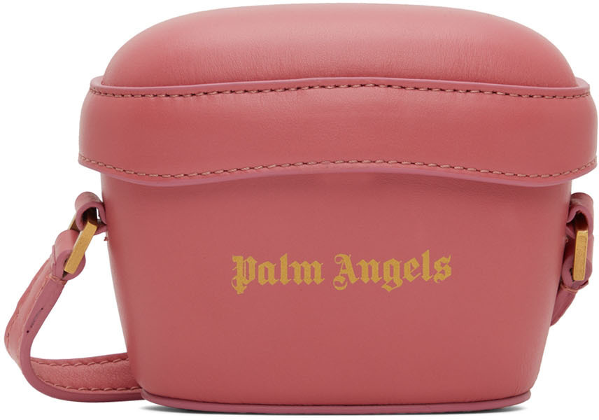 pink palm angels padlock bag