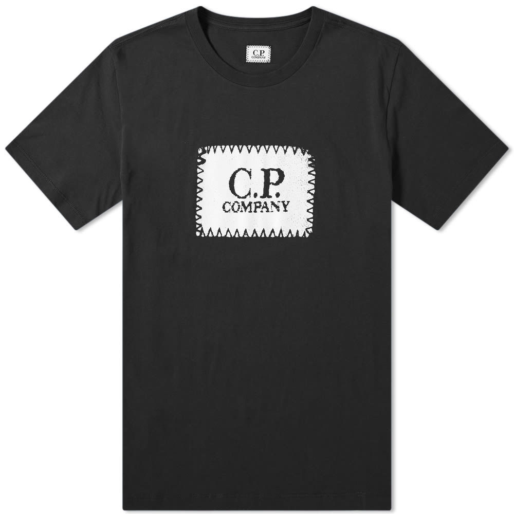 C.P. Company Jersey Block Logo Tee C.P. Company