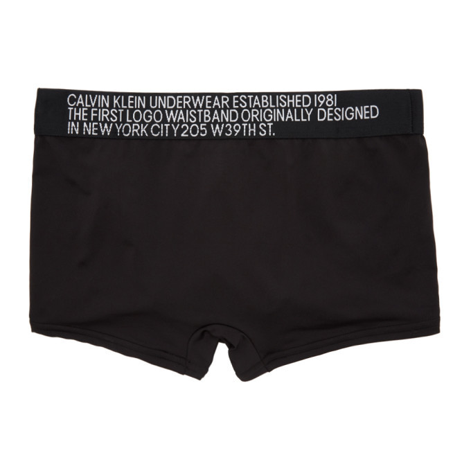 Calvin Klein Underwear Black Statement 1981 Low Rise Boxer Briefs Calvin  Klein Underwear