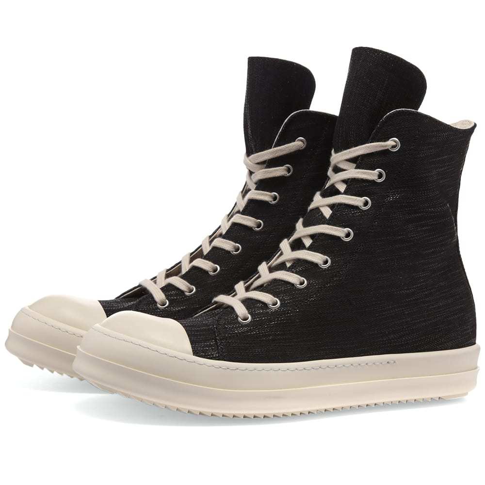 canvas high top sneakers