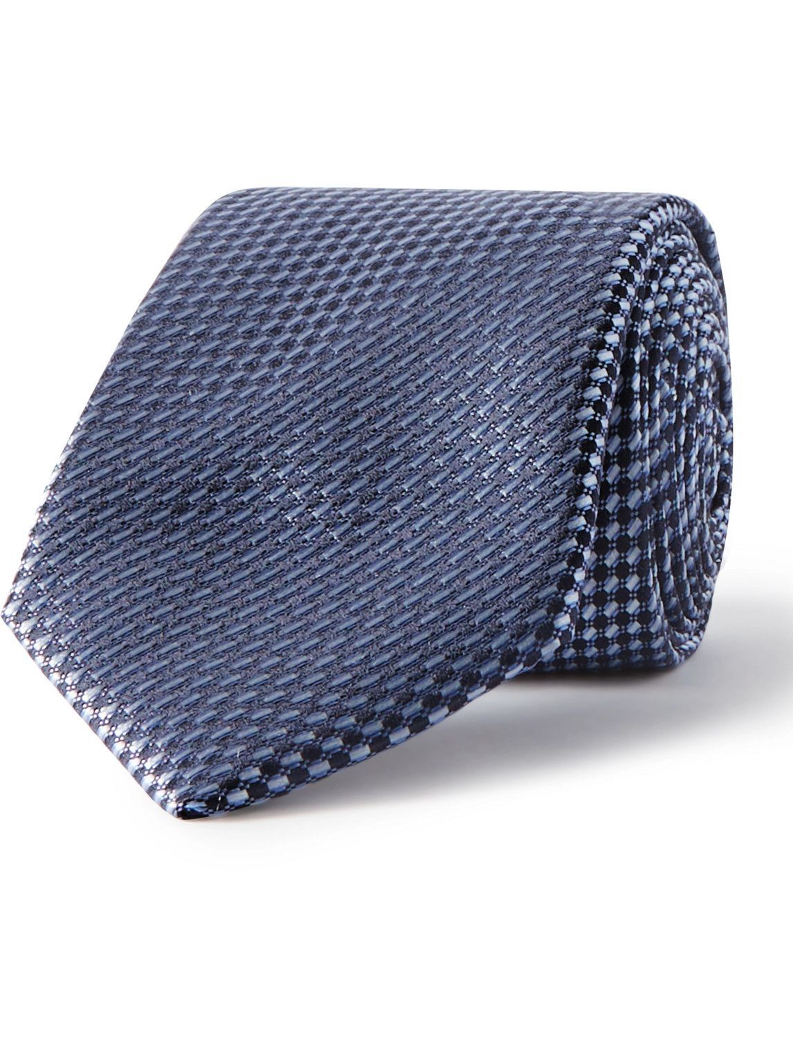 Canali - 8cm Silk-Jacquard Tie Canali