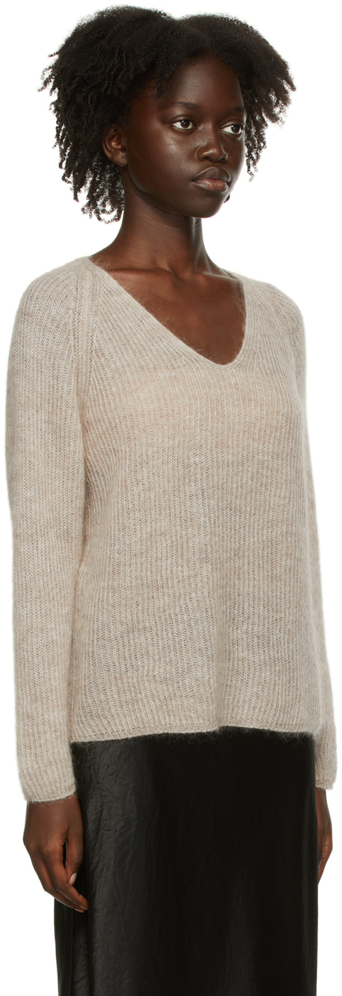 Max Mara Leisure Beige Mohair Gattoni V 