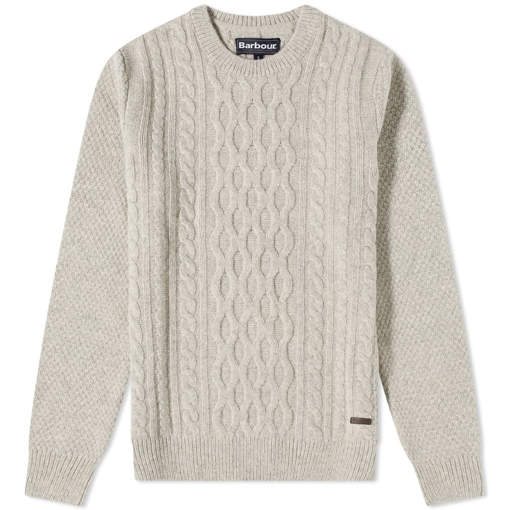 Photo: Barbour Chunky Cable Crew Knit