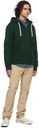 Polo Ralph Lauren Green Fleece Logo Zip Hoodie