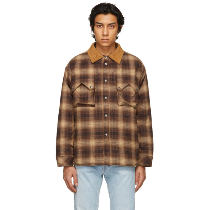 flannel with sherpa collar