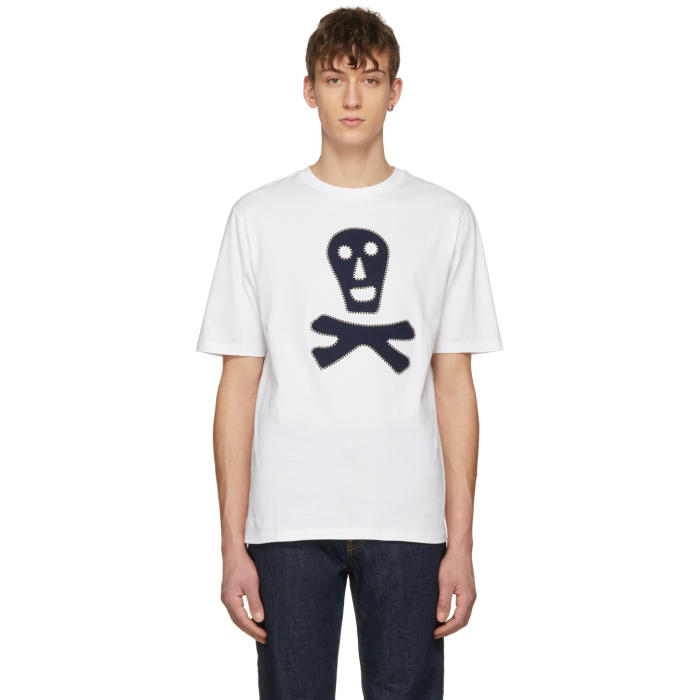 Loewe White Skull T-Shirt Loewe