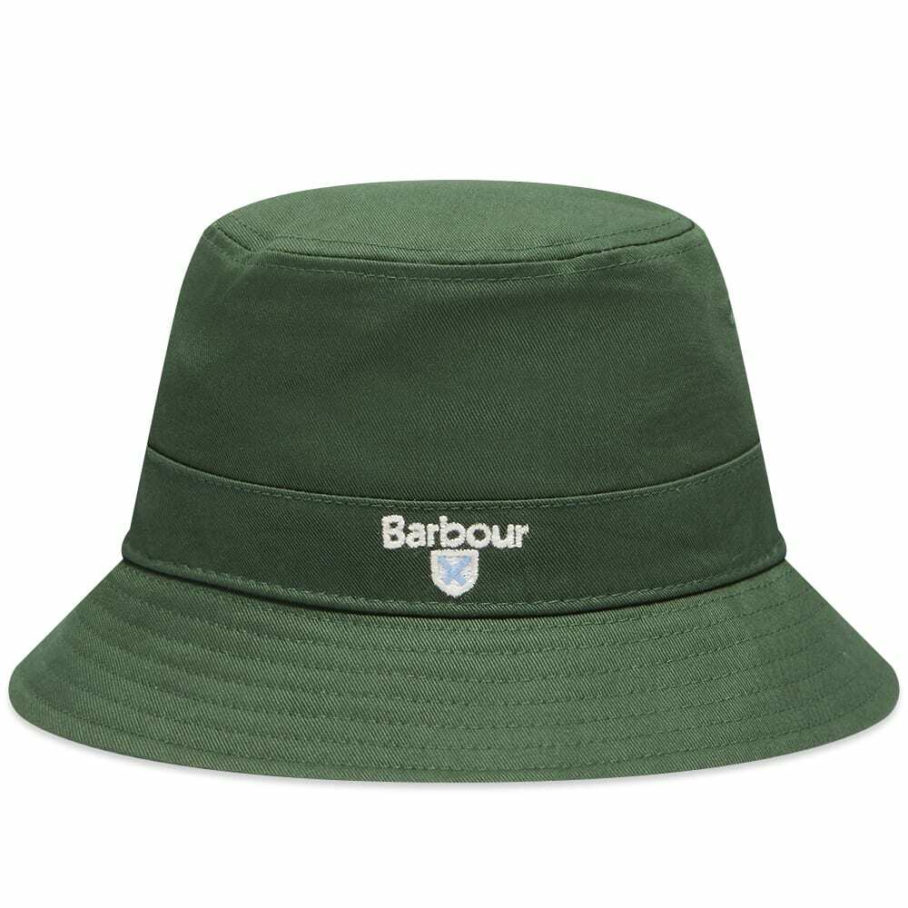 Barbour Men's Cascade Bucket Hat in Racing Green Barbour