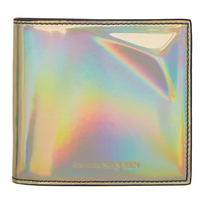 iridescent wallet