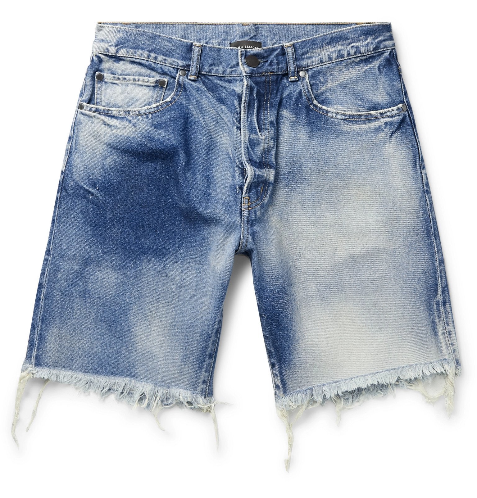 john elliott jean shorts