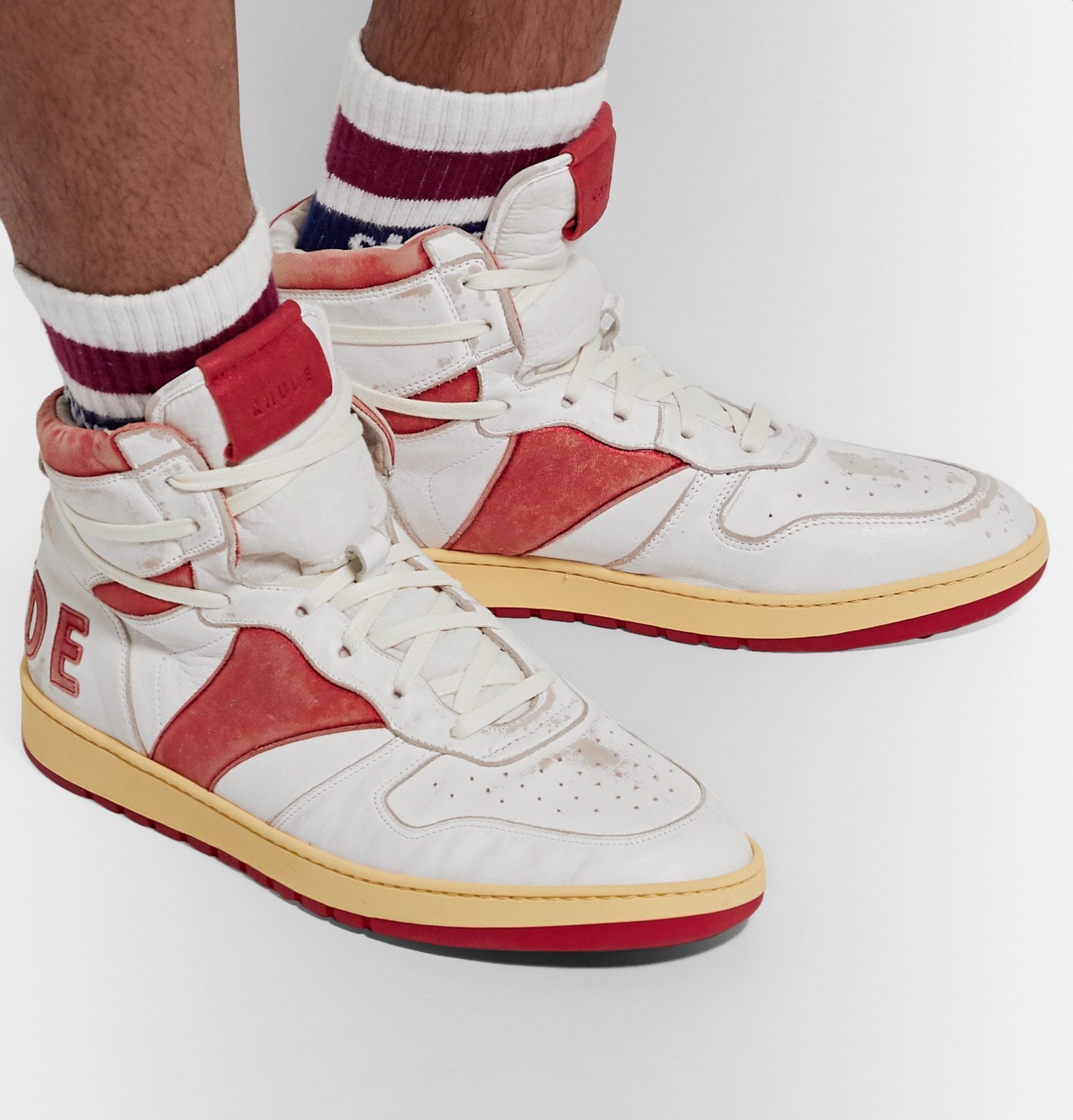 rhude high tops