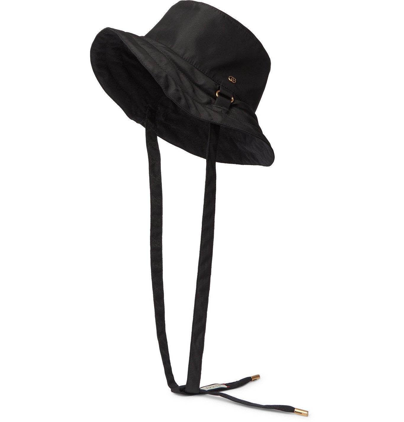 Gucci Reversible Nylon Bucket Hat Black Gucci