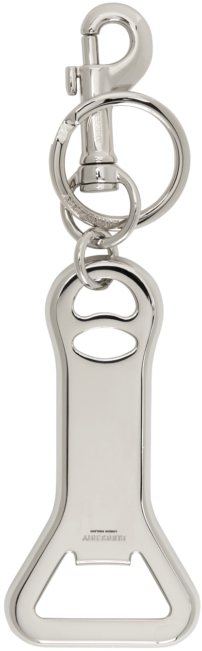 Photo: Burberry Silver Bottle Opener Keychain