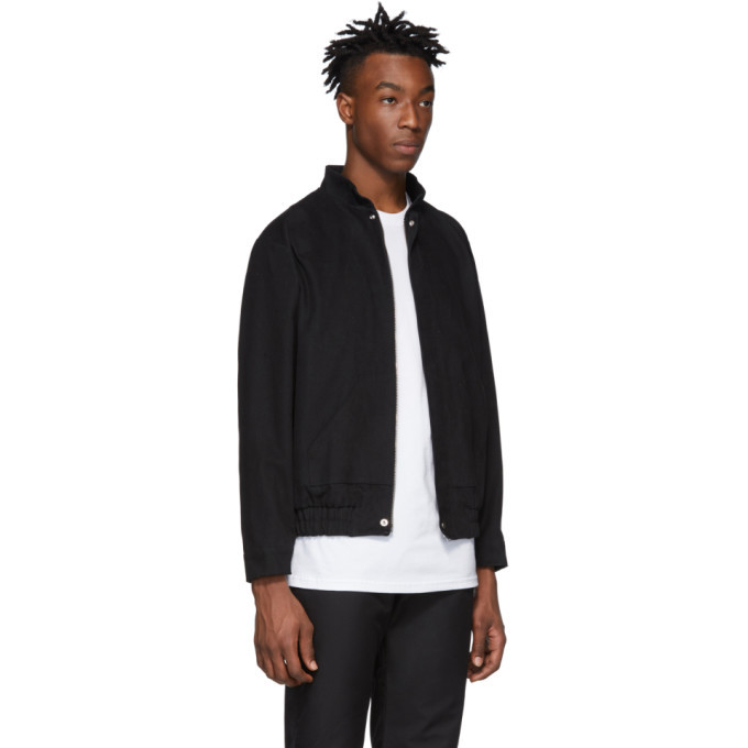 black canvas jacket
