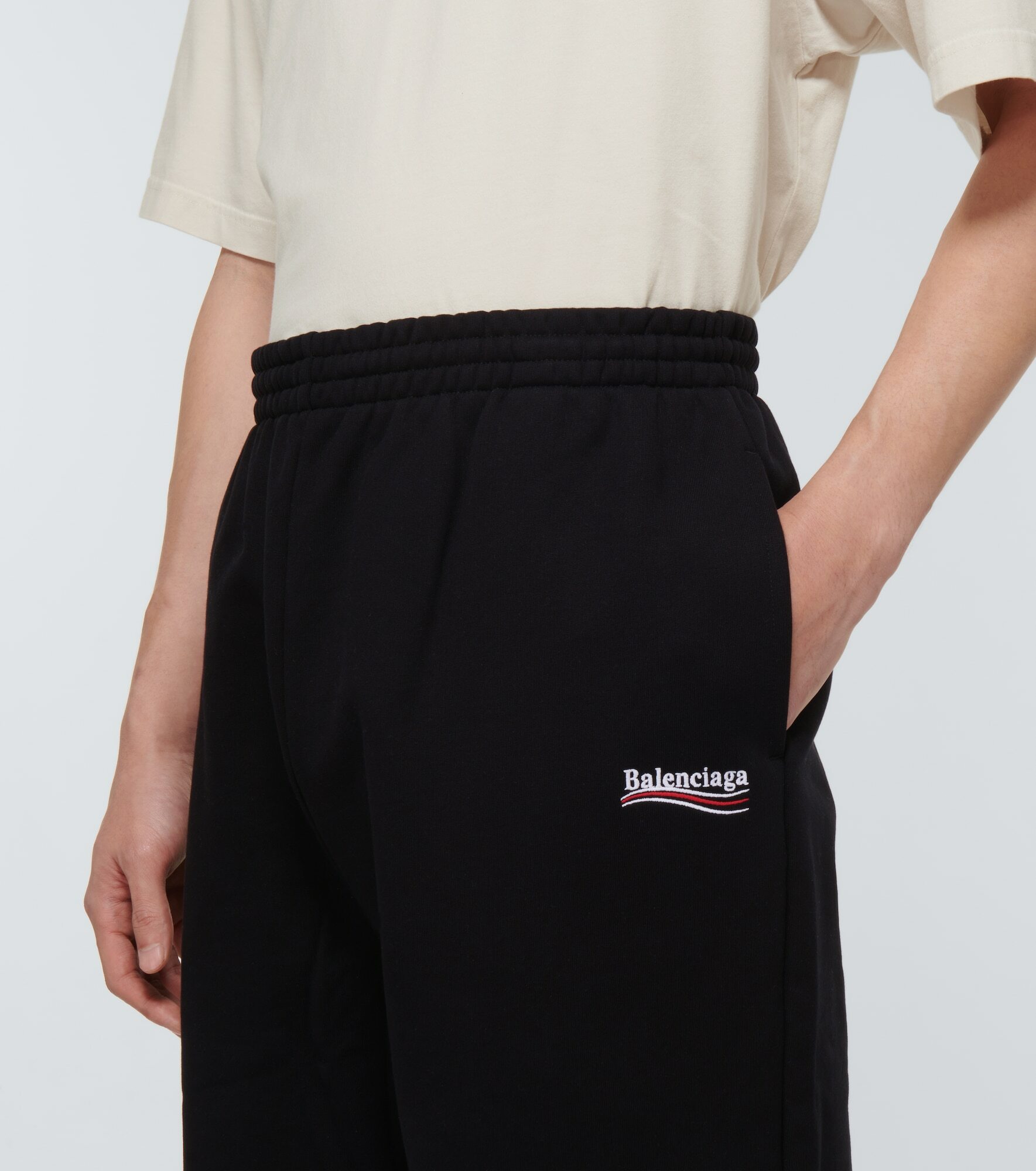 Balenciaga Political Campaign Cotton Sweatpants Balenciaga balenciaga-political-campaign-cotton-sweatpants-balenciaga